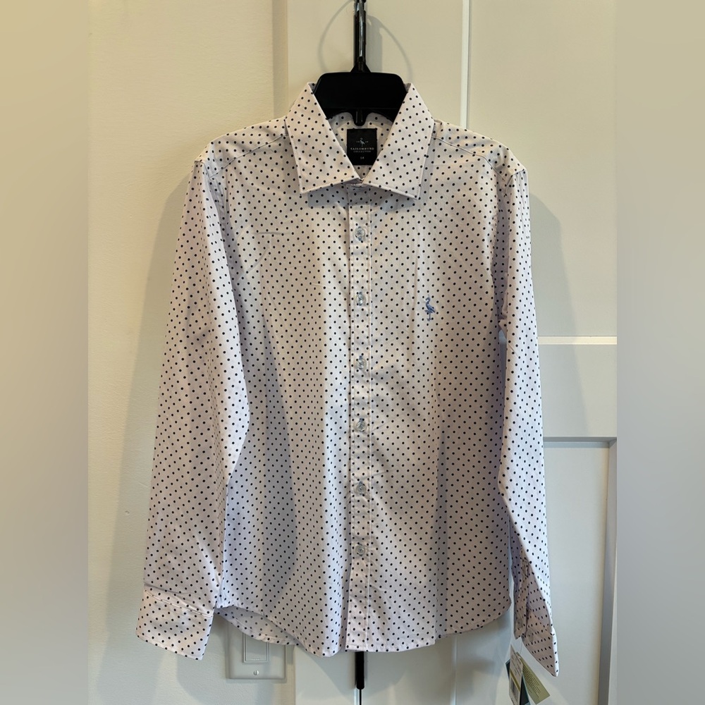 Tailorbyrd polkadot Button down